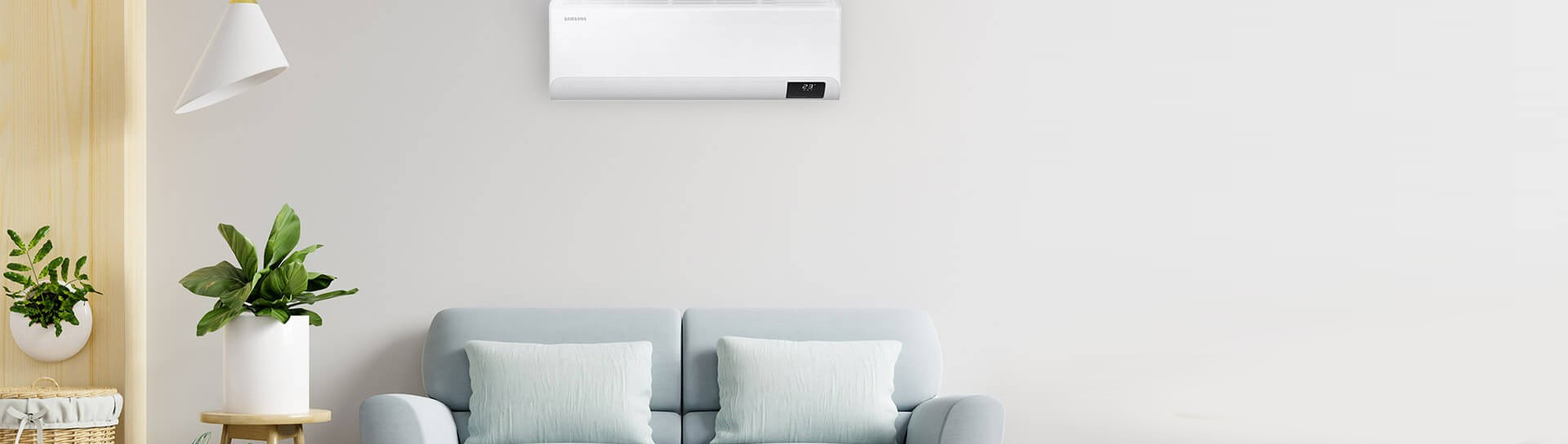 Klimatyzatory Fujitsu Klimatyzacja zamontowana w domu na ścianie