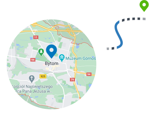 Bytom - mapa