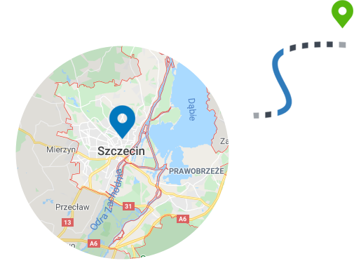 Szczecin - mapa