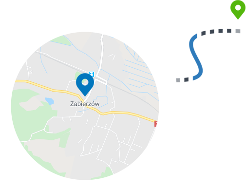 Zabierzów - mapa
