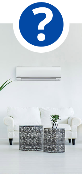 Zdjęcie wnętrza z zainstalowaną klimatyzacją