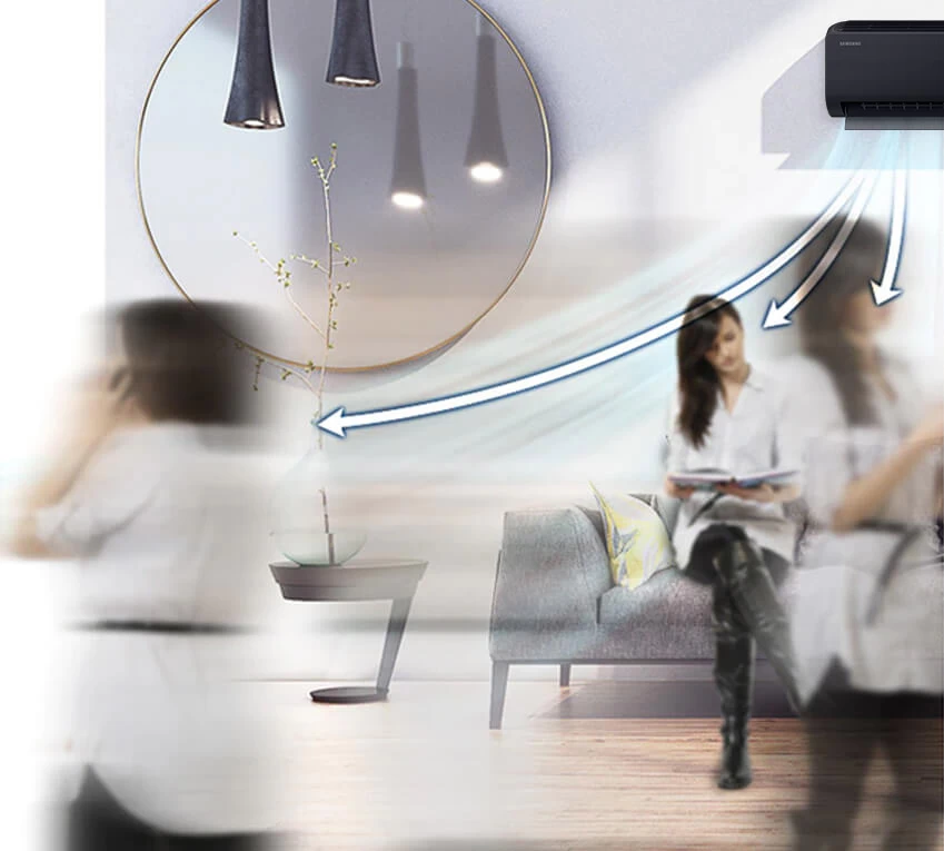 Samsung Wind-Free Avant S2 Black – precyzyjna regulacja nawiewu powietrza