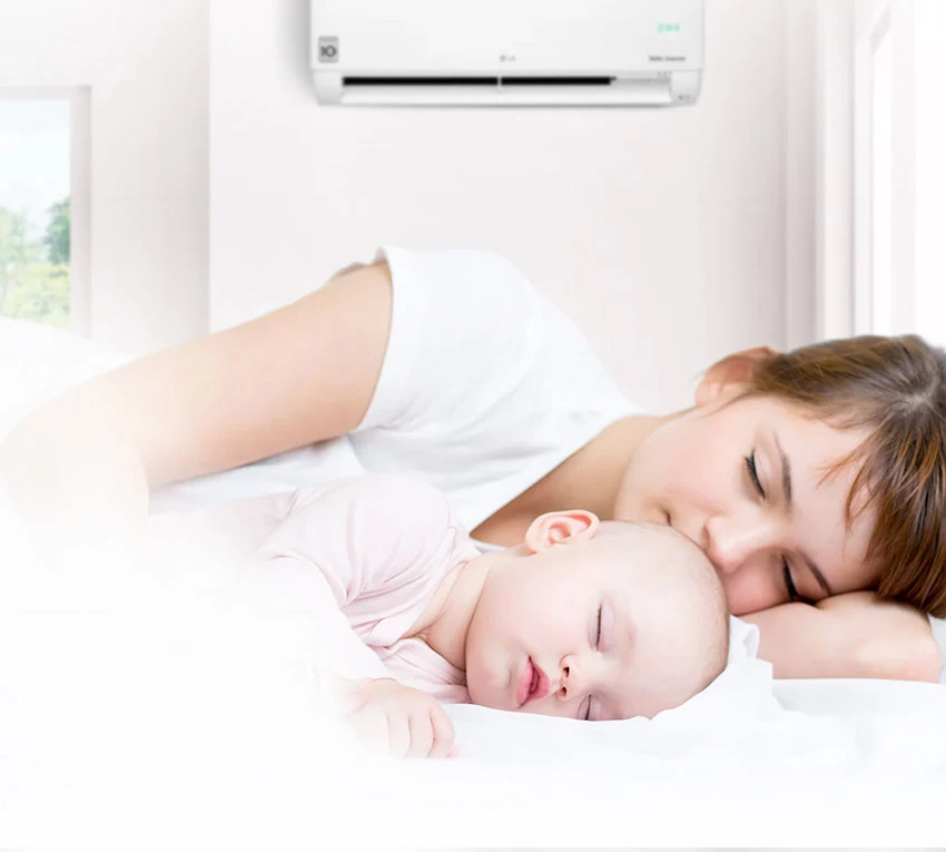 Cicha praca klimatyzacji LG Standard Plus