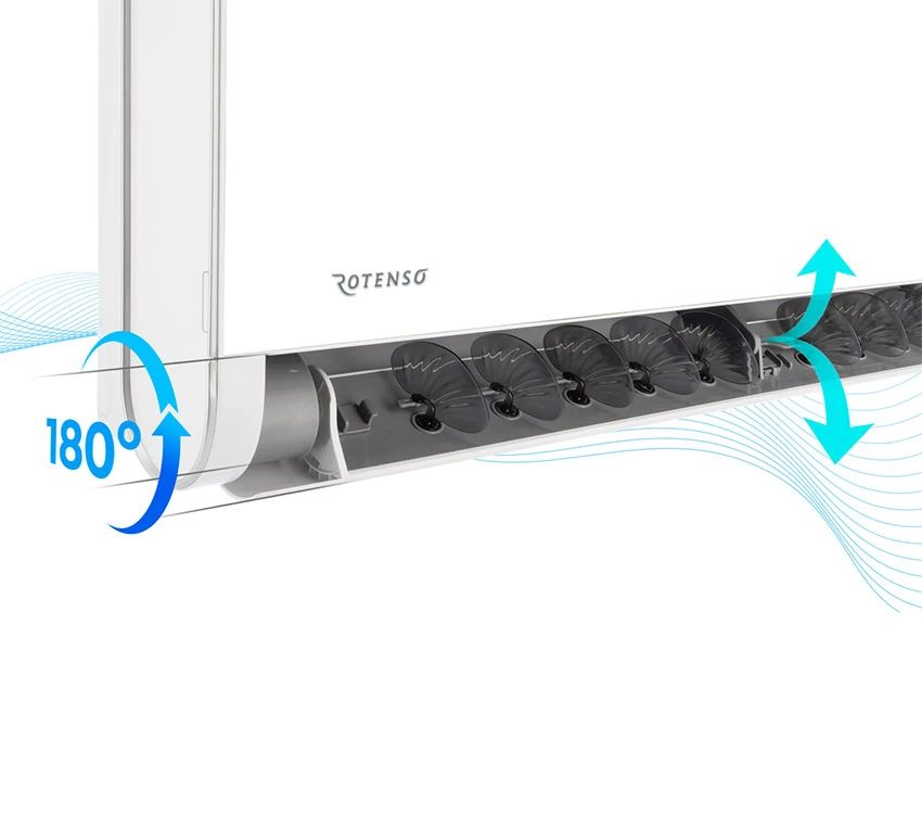 Żaluzja obrotowa 180°