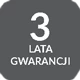 3 lata gwarancji na urządzenie