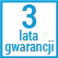3 lata gwarancji