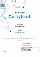 Certyfikat autoryzowanego instalatora SAMSUNG