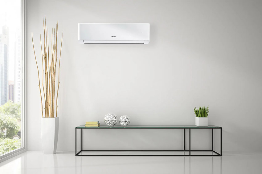 Klimatyzacja ścienna to urządzenie całoroczne. Gree Amber Prestige - aranżacja