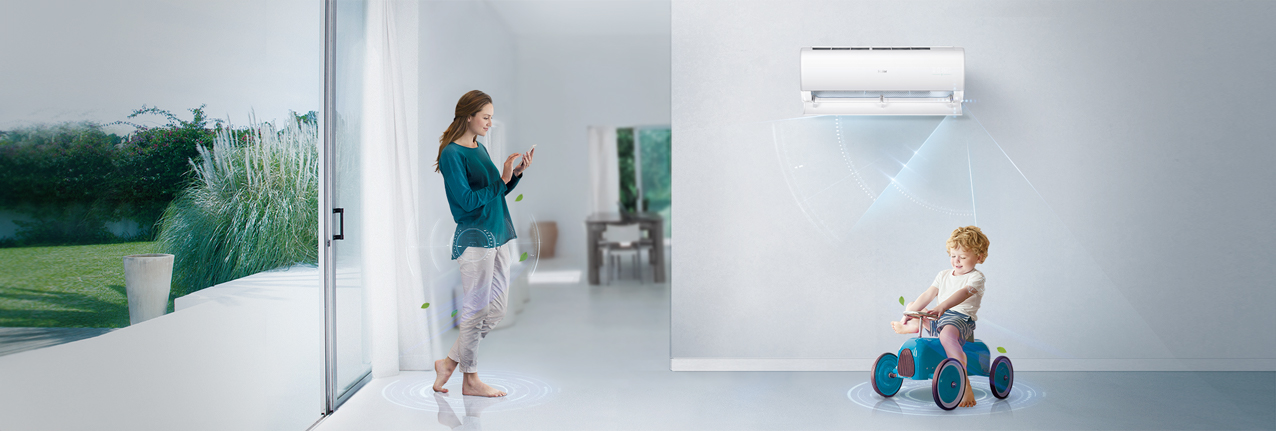 czujnik Eco w klimatyzatorach ściennych Haier