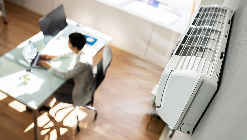 Klimatyzacja zamontowana w krakowskim biurze