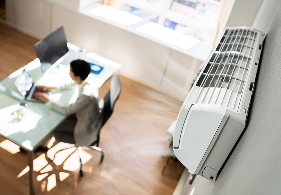 Klimatyzacja zamontowana w krakowskim biurze