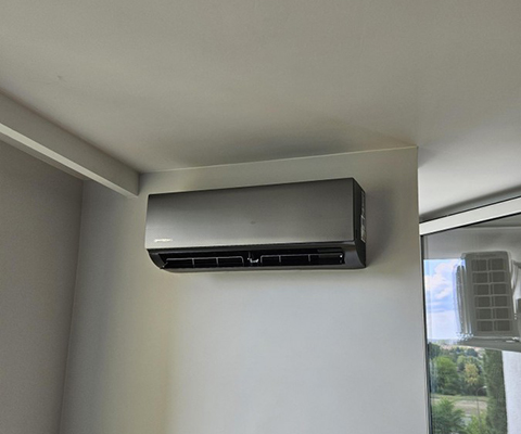 Jednostka wewnętrzna zamontowana w mieszkaniu w Krakowie