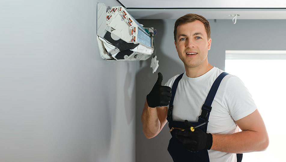 Klimatyzacja zamontowana w warszawskim biurze