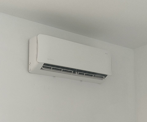 Jednostka wewnętrzna Rotenso zamontowana w domu w Poznaniu