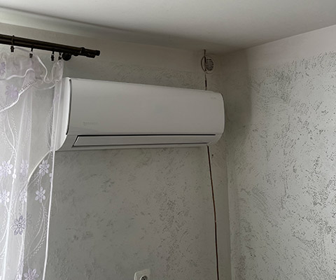 Jednostka wewnętrzna Rotenso w mieszkaniu w Poznaniu