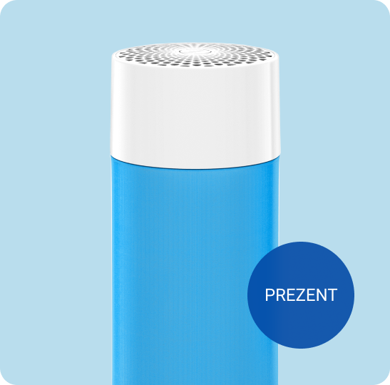 Oczyszczacz powietrza Blueair gratis