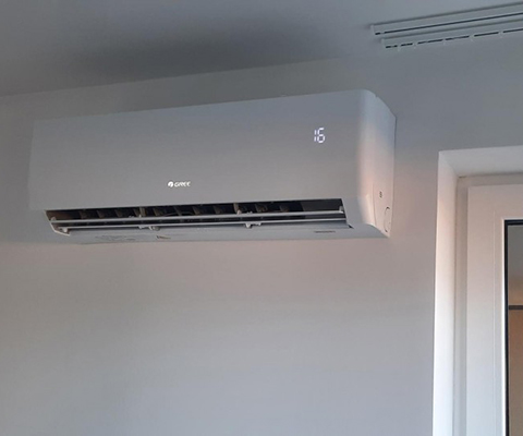 Jednostka wewnętrzna Gree w mieszkaniu w Białymstoku