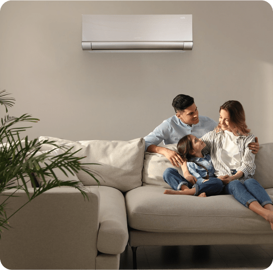 Klimatyzator SPLIT w aranżacji