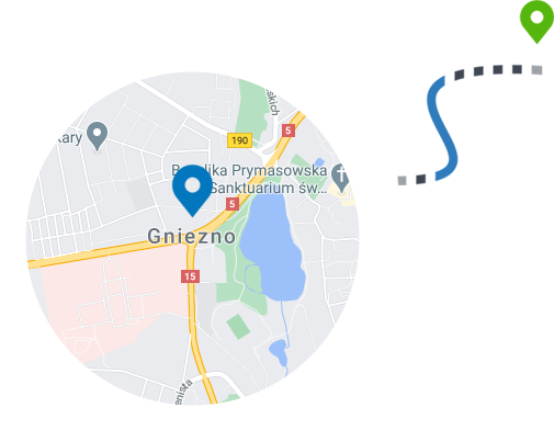Gniezno - mapa