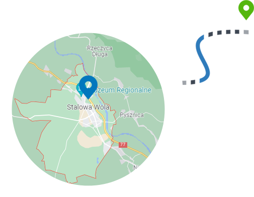 Stalowa Wola - mapa