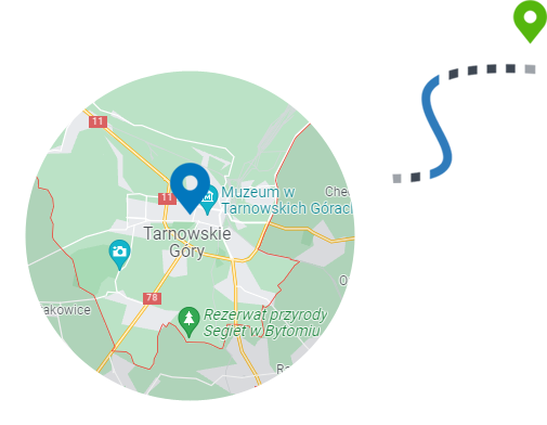 Tarnowskie Góry - mapa