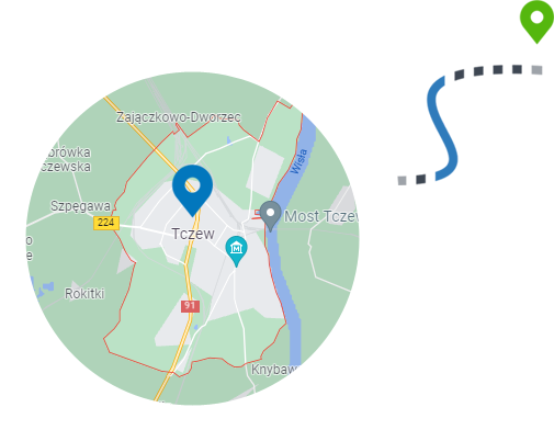 Tczew - mapa