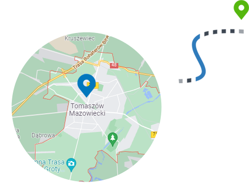 Tomaszów Mazowiecki - mapa