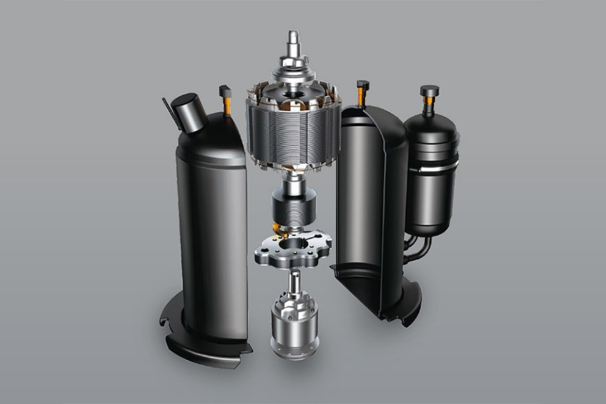 Sprężarka dostępna w klimatyzacji Kaisai