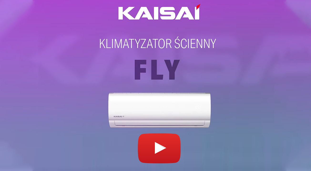 filmik prezentujący klimatyzator Kaisai