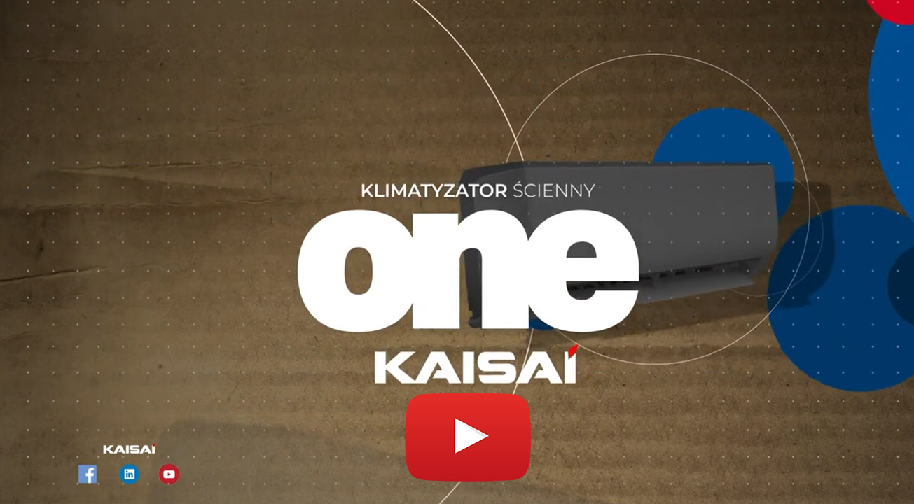 filmik prezentujący klimatyzator Kaisai