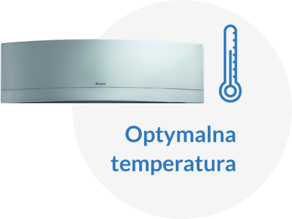 Daikin - optymalna temperatura