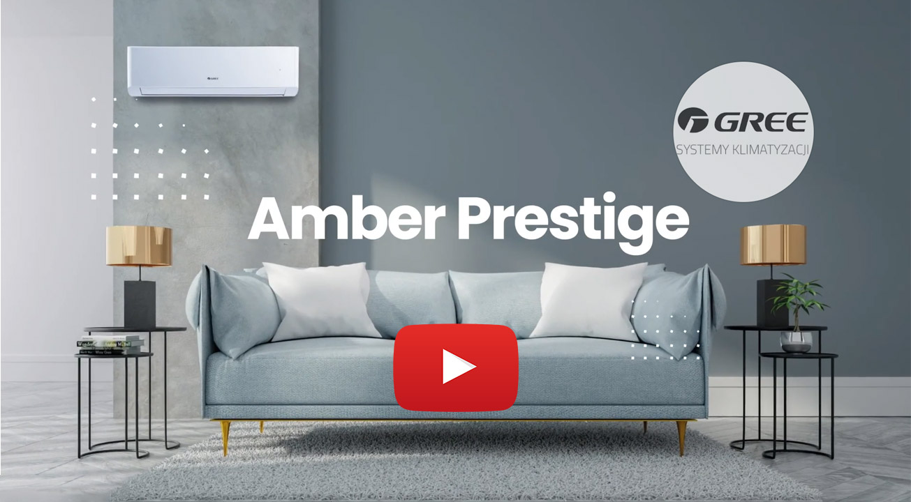 filmik prezentujący klimatyzator Gree