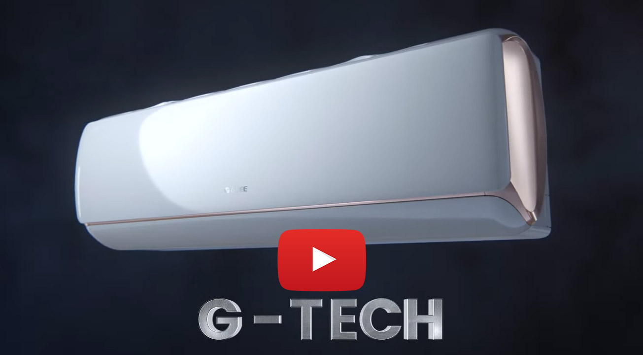 filmik prezentujący klimatyzator Gree