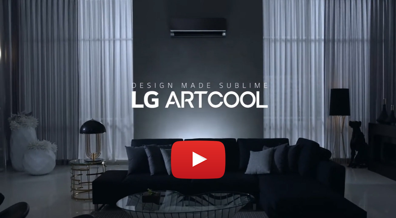 filmik prezentujący klimatyzator LG