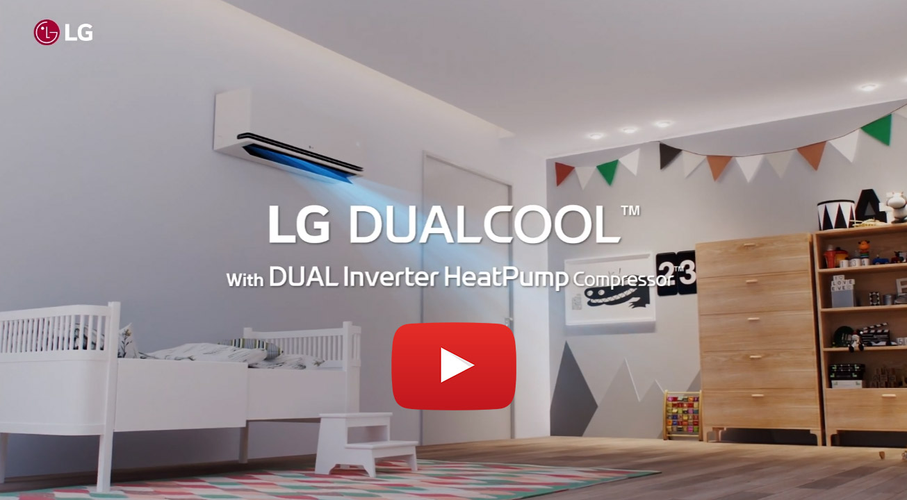 filmik prezentujący klimatyzator LG