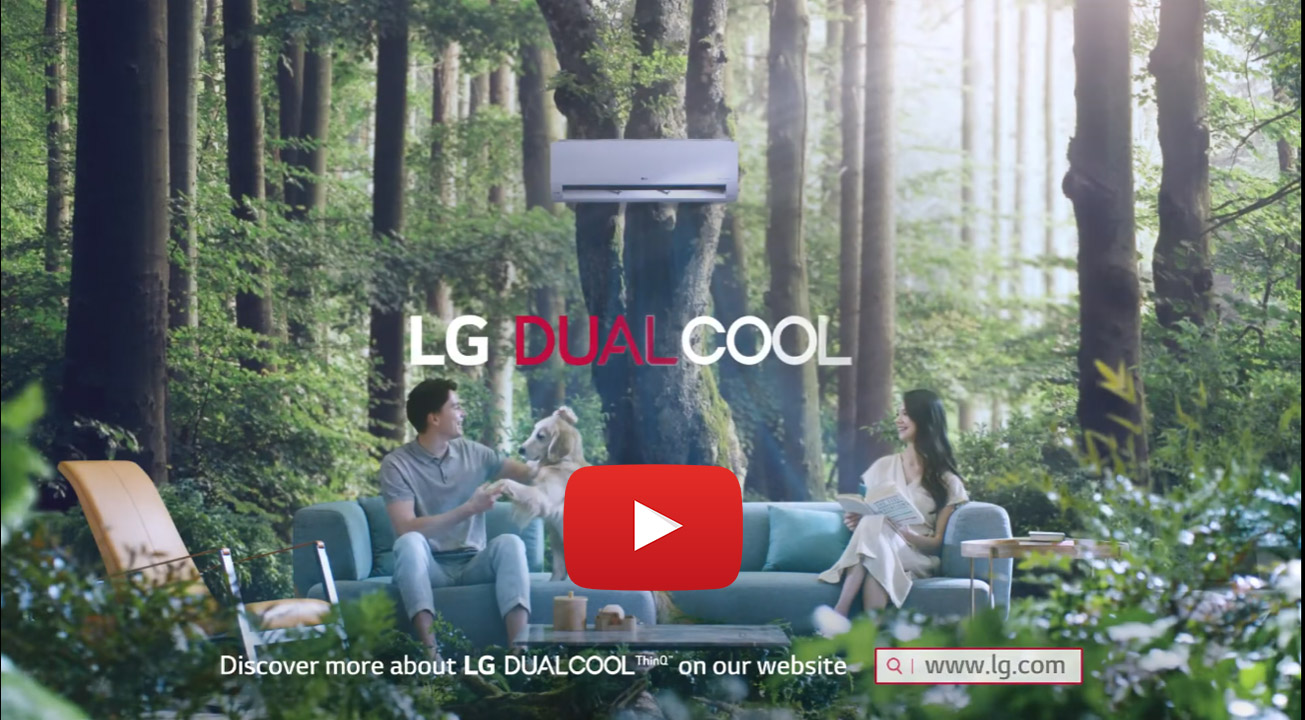 filmik prezentujący klimatyzator LG