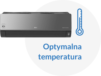 LG - optymalna temperatura