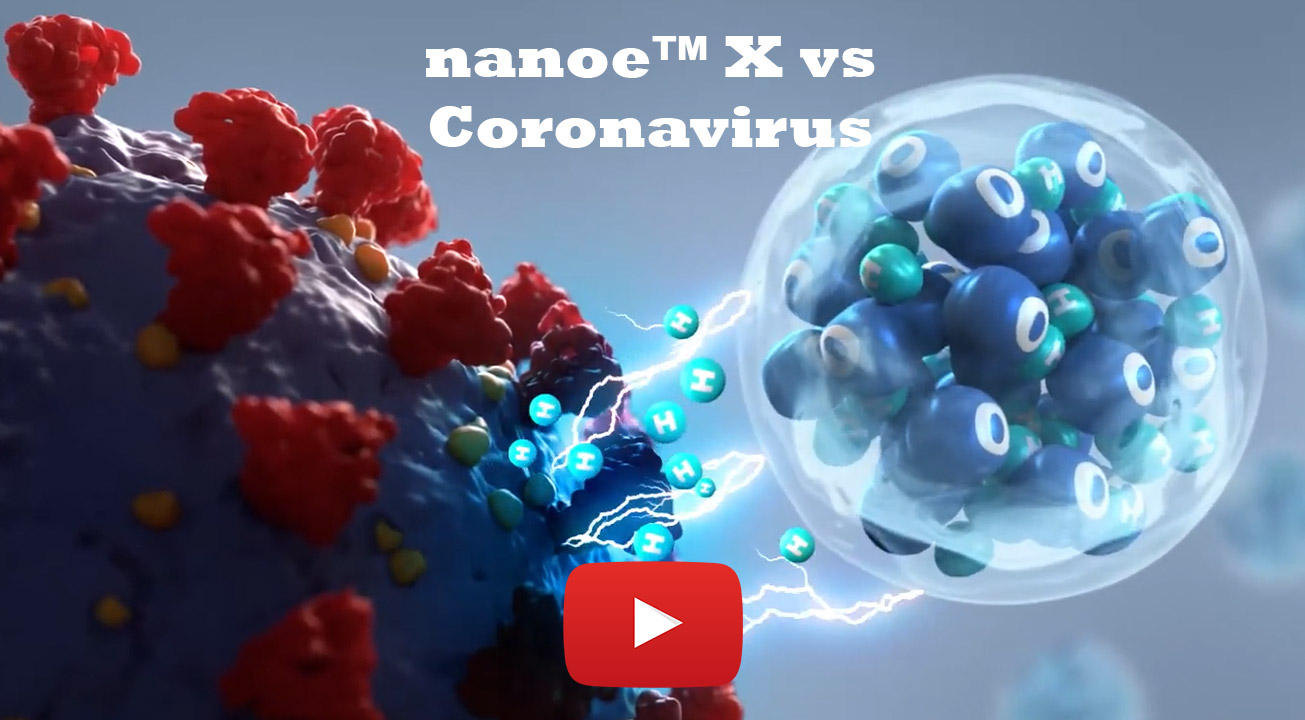 filmik prezentujący działanie technologii nanoe™ X