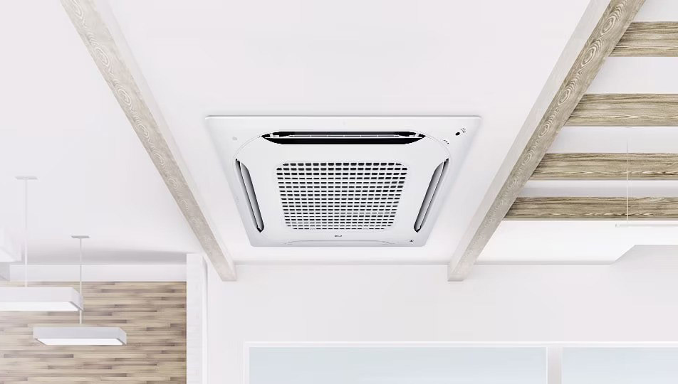 Samsung 4-kierunkowy klimatyzator kasetonowy Wind-Free™