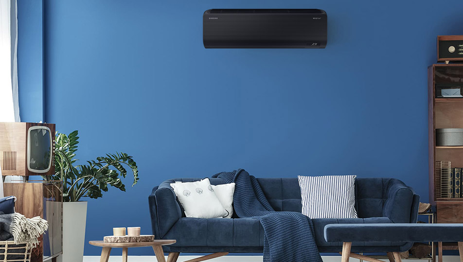 Klimatyzator ścienny Samsung po montażu
