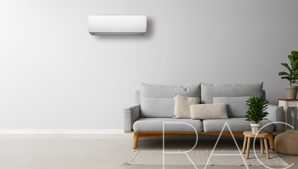 Klimatyzator ścienny Sevra po montażu