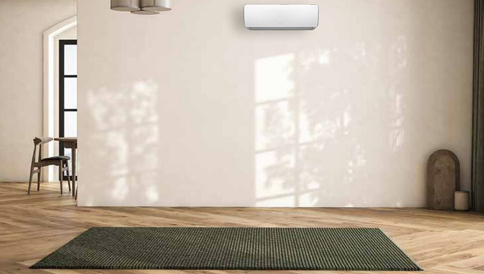 klimatyzator Sevra zamontowany w pokoju