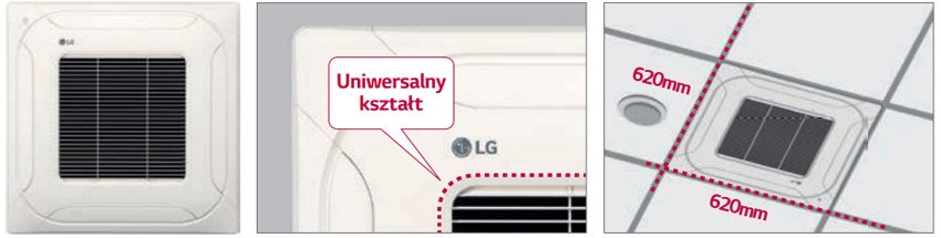 Kompaktowy i stylowy panel 620 mm