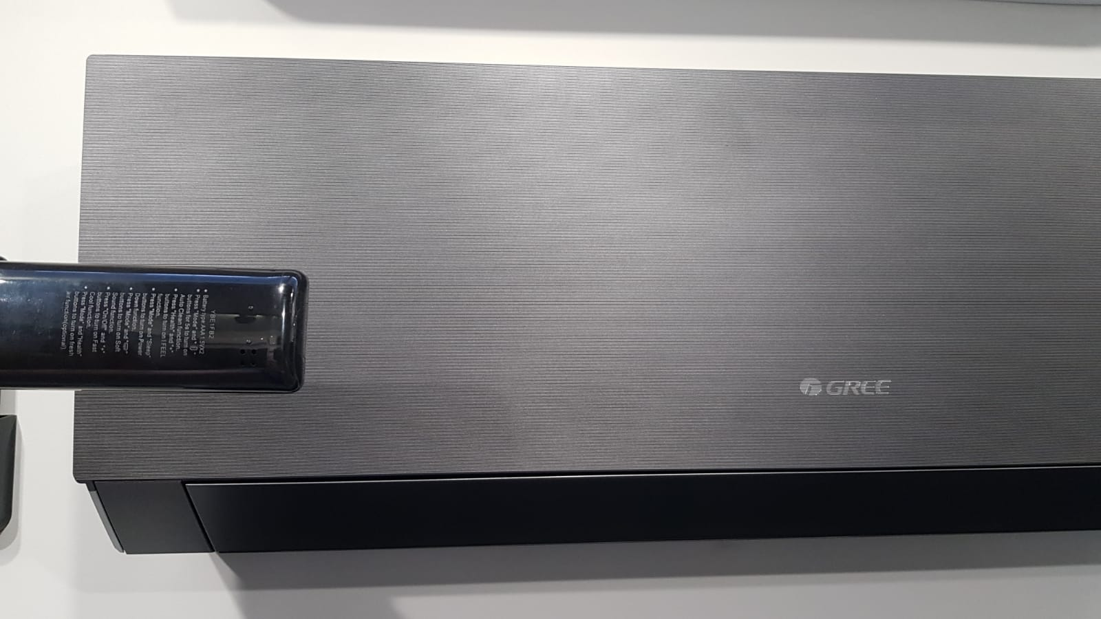 Gree Clivia Satin Black - realne zdjęcie