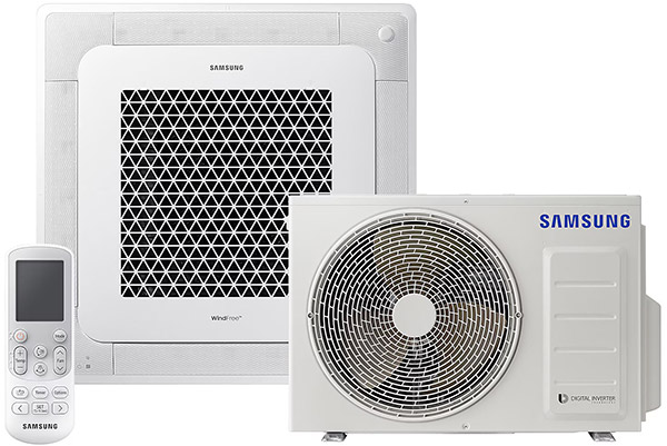Klimatyzator Samsung Kasetonowy 4-kierunkowy WindFree
