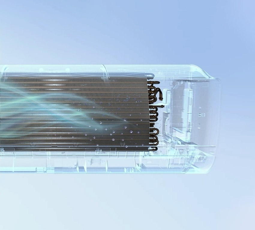 Automatyczne czyszczenie klimatyzatora LG Dualcool WZ