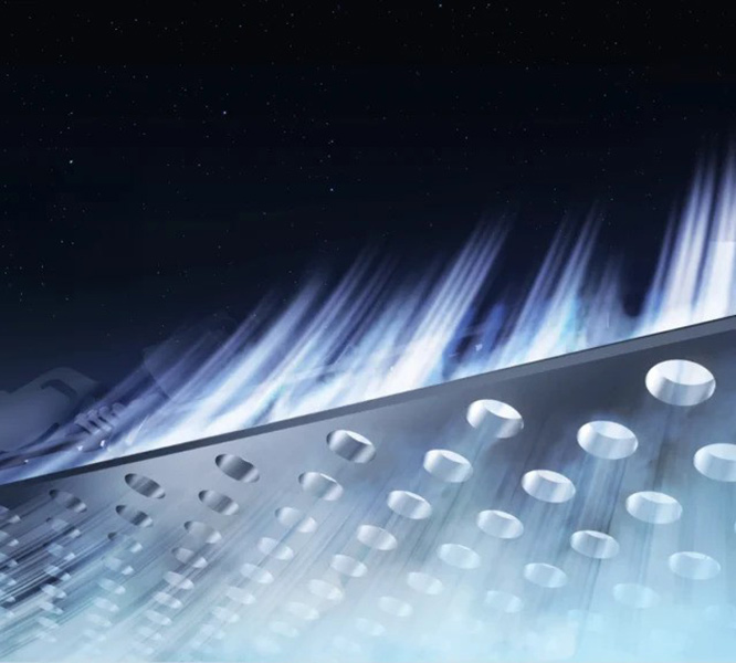 Technologia mikrootworów w AUX CM-Smart Premium Voice