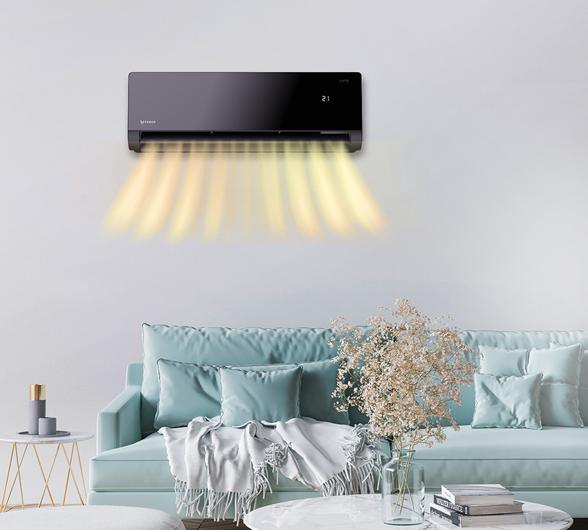 skuteczne ogrzewanie w Rotenso Luve Pro Black