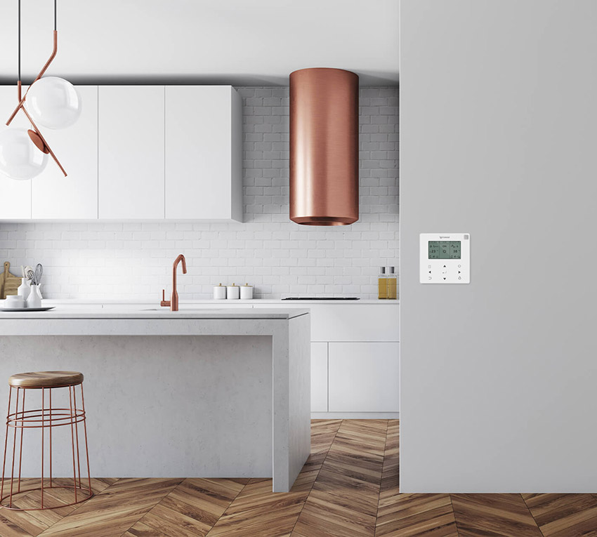 Sterownik WiFi pompy ciepła Rotenso Aquami Monoblock 4 kW do zdalnego sterowania ogrzewaniem