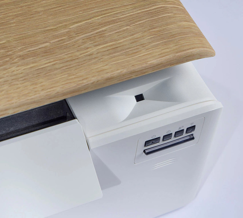 System Flash Streamer i filtry Daikin Stylish Light Wood usuwające alergeny, zapachy i zanieczyszczenia powietrza